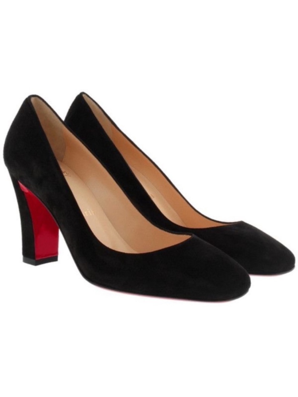 Christian Louboutin Viva Suede
black heels RETAIL 895